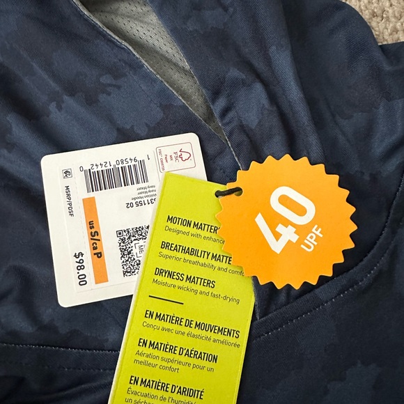 Puma Folds of Honor Blue Cammo pullover - Picture 3 of 9